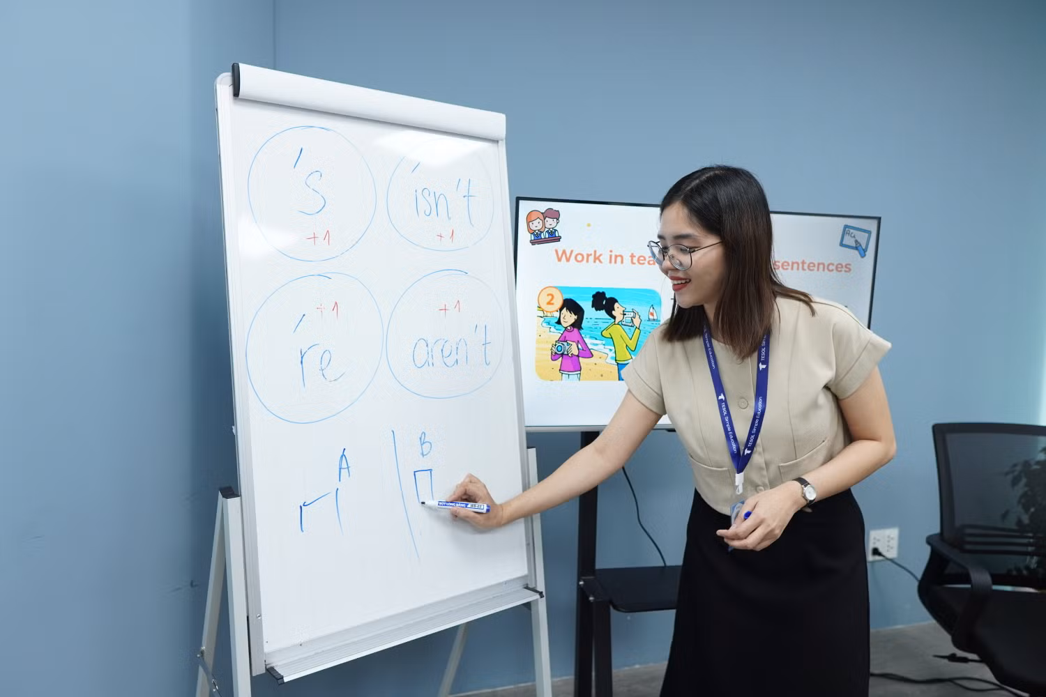 Cô Lê Trần Ngọc Thảo - Thạc sĩ giáo dục Trường Đại học Edith Cowan (Úc), Giám đốc học thuật tại Trung tâm TESOL Simple Education (Thành phố Hồ Chí Minh). Ảnh: NVCC.