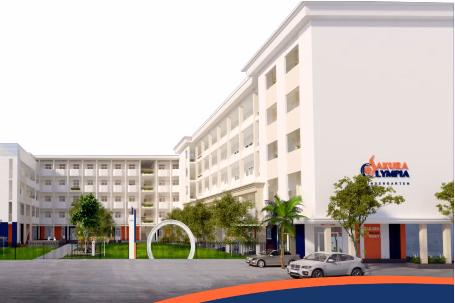 Hệ thống trường Sakura - Olympia (Đà Nẵng) gồm 2 trường thành viên là Trường Mầm non Sakura và Trường Tiểu học, Trung học cơ sở, Trung học phổ thông Olympia. Ảnh: website nhà trường.