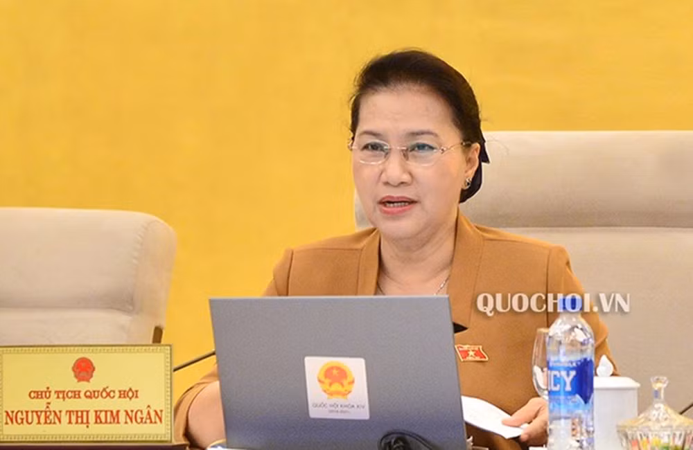 Chủ tịch Quốc hội Nguyễn Thị Kim Ngân, ảnh: quochoi.vn. Chủ tịch Quốc hội Nguyễn Thị Kim Ngân, ảnh: quochoi.vn.