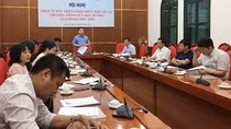 Giám đốc Sở Giáo dục và Đào tạo Hà Nội, Phó trưởng ban thường trực Ban chỉ đạo chương trình Sữa học đường Hà Nội Chử Xuân Dũng chỉ đạo tại hội nghị trực tuyến triển khai đề án sữa học đường giai đoạn 2018-2020, ảnh: Báo Kinh tế và Đô thị.