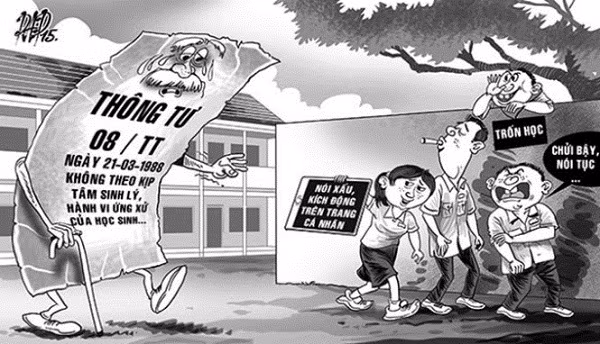 Trong điều kiện kinh tế - xã hội thay đổi, hành vi, tâm lý của học sinh cũng thay đổi. (Ảnh: tuoitre.vn) Trong điều kiện kinh tế - xã hội thay đổi, hành vi, tâm lý của học sinh cũng thay đổi. (Ảnh: tuoitre.vn)