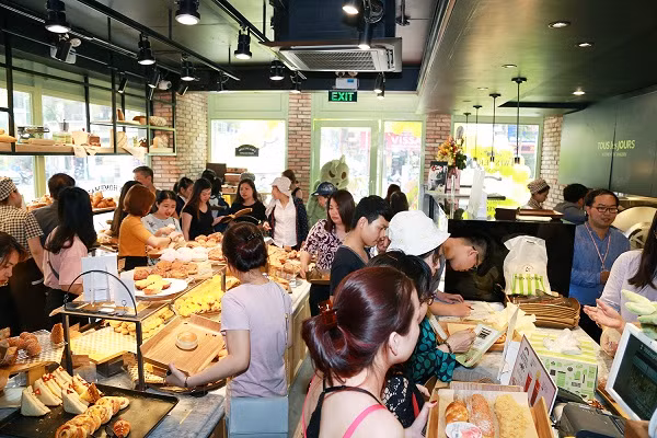 Thương hiệu bánh ngọt TOUS les JOURS được nhiều người biết đến và lựa chọn