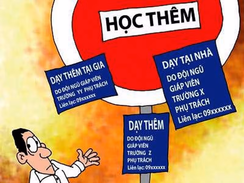 Học thêm càng nhiều, gánh nặng đè lên vai phụ huynh càng lớn ảnh 3