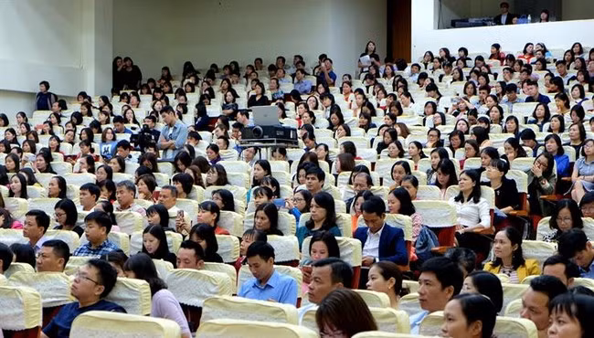 Sau đợt tập huấn ở Bộ về, giáo viên cốt cán có dạy được minh họa 1 tiết không? ảnh 2