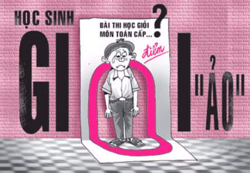 Điểm ảo, điểm thật đang rất lẫn lộn trong ngành giáo dục hiện nay (Ảnh minh họa: Báo Pháp luật Thành phố Hồ Chí Minh) Điểm ảo, điểm thật đang rất lẫn lộn trong ngành giáo dục hiện nay (Ảnh minh họa: Báo Pháp luật Thành phố Hồ Chí Minh)