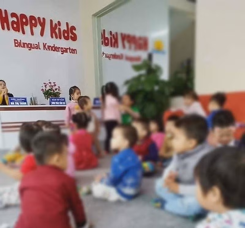 Ngôi trường nơi cô Hà Thị Thắm làm hiệu trưởng ( Ảnh: Vũ Ninh)