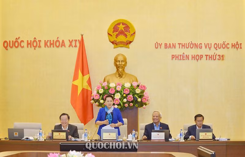 Chủ tịch Quốc hội Nguyễn Thị Kim Ngân phát biểu ( Ảnh: Quochoi.vn) Chủ tịch Quốc hội Nguyễn Thị Kim Ngân phát biểu ( Ảnh: Quochoi.vn)