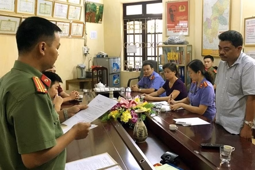 Đã có 5 người bị khởi tố trong vụ án gian lận thi cử tại Hà Giang (Ảnh CA Hà Giang) Đã có 5 người bị khởi tố trong vụ án gian lận thi cử tại Hà Giang (Ảnh CA Hà Giang)