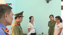 Bị can bị khởi tố là Nguyễn Thanh Nhàn, Phó Trưởng phòng Khảo thí và quản lý chất lượng giáo dục, Sở Giáo dục tỉnh Sơn La. Ảnh: VTV.vn.