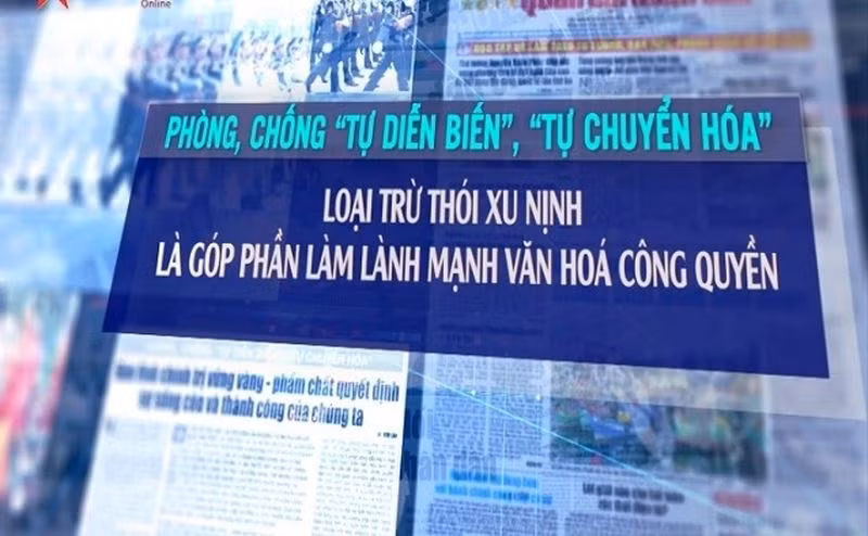 Hành vi nịnh bợ, tâng bốc cấp trên trong trường học hiện nay không hiếm ( Ảnh minh họa: Báo Quân đội Nhân dân)