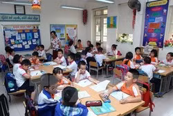 Học sinh học chương trình VNEN tạm thời được xóa bỏ cách ngồi học theo nhóm ảnh 3