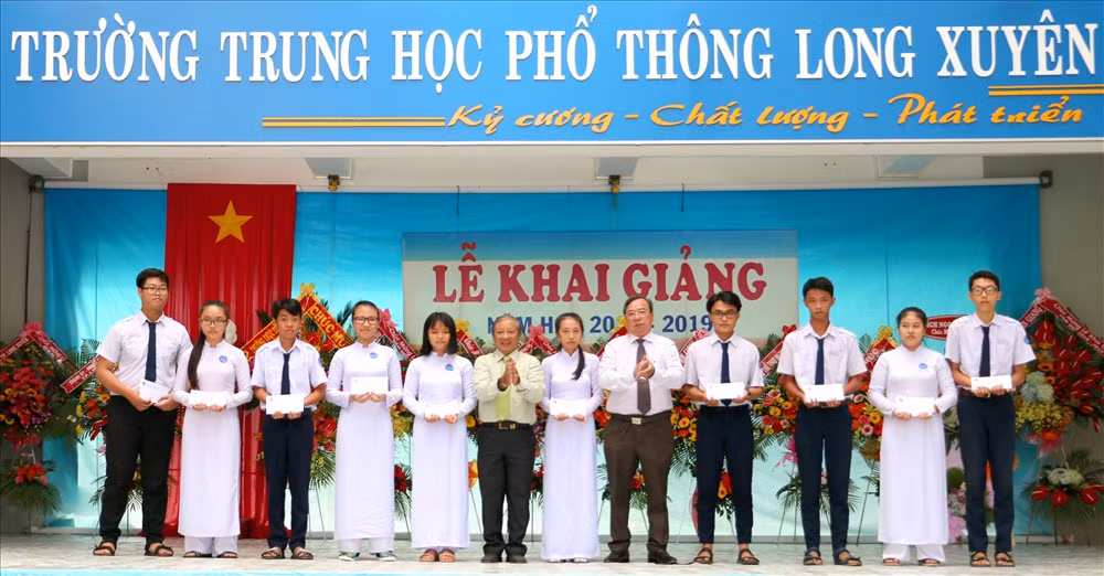 Học sinh ở An Giang sẽ khai giảng năm học 2019-2020 vào ngày 05/9 (Ảnh minh họa: Báo Lao động)