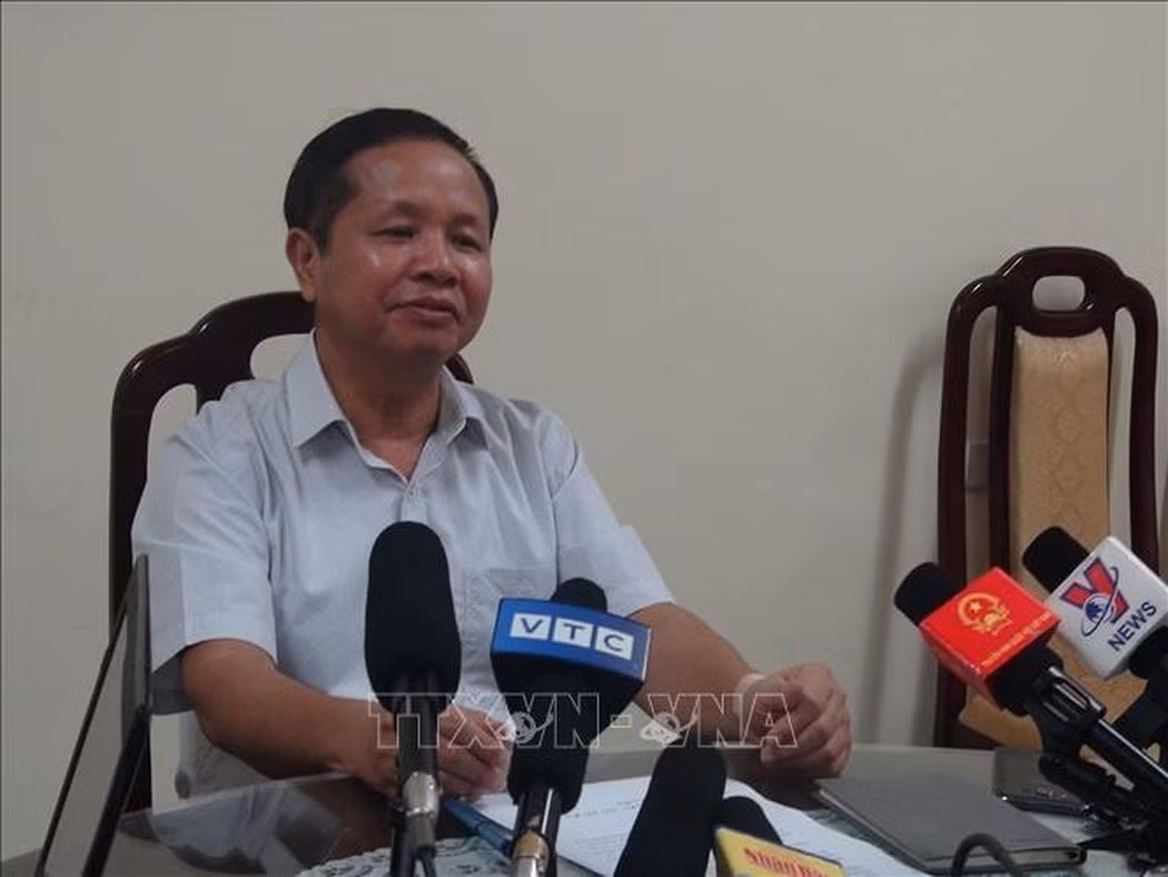 Ông Bùi Trọng Đắc- Giám đốc Sở Giáo dục và Đào tạo Hòa Bình (Ảnh: TTXVN)