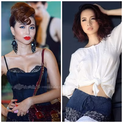 .. thì cô lại đang dùng dao kéo để "xóa" đi gần hết nhan sắc trời cho của mình