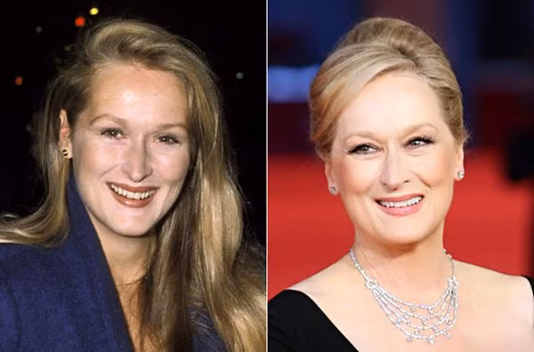 Meryl Streep là một trong số hiếm hoi các nữ diễn viên Hollywood ngày càng thành công khi đã có tuổi tác. Bên cạnh đó, bà cũng giữ được nét tươi trẻ với nụ cười hồn hậu luôn nở trên môi. Năm nay Meryl đã bước sang tuổi 63.