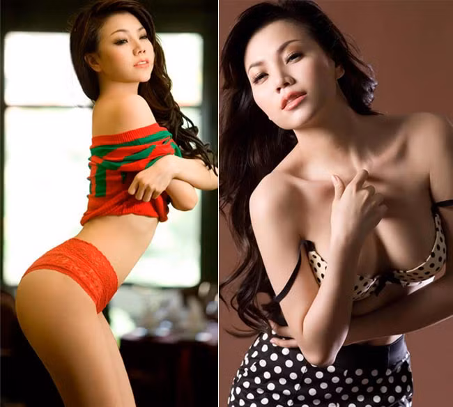 Theo đuổi theo con đường âm nhạc nhưng có lẽ Trà Ngọc Hằng nổi tiếng hơn với ngoại hình bốc lửa.