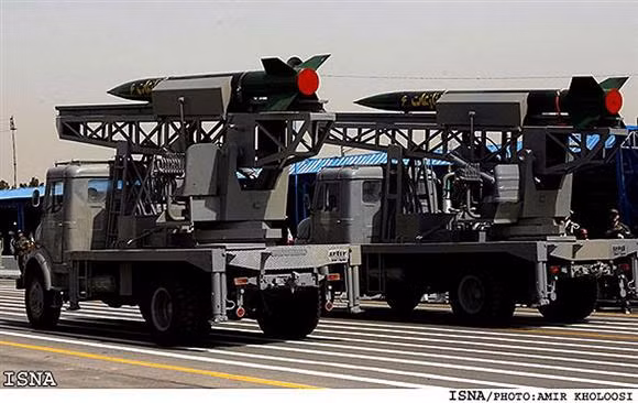 Một loại tên lửa của Iran Một loại tên lửa của Iran