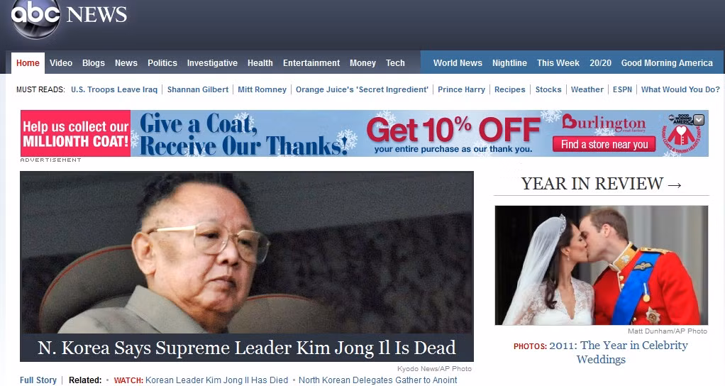 ABC News, Mỹ ABC News, Mỹ