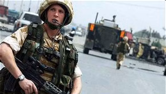 Binh sĩ Anh tại Iraq (ảnh tư liệu)