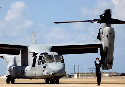 Máy bay vận tải MV-22 Osprey do Mỹ chế tạo Máy bay vận tải MV-22 Osprey do Mỹ chế tạo