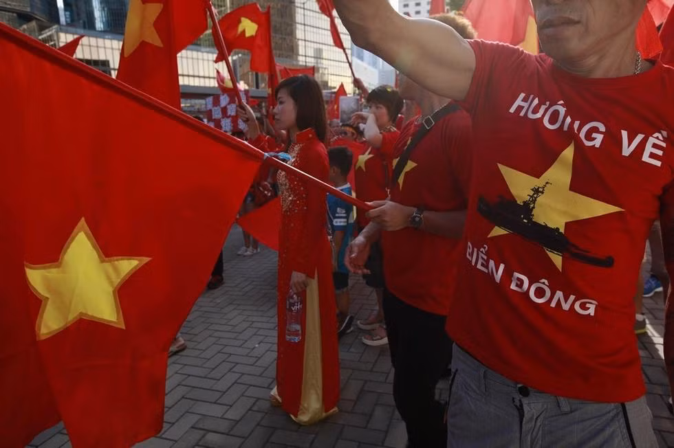 Những người Việt Nam tại Hồng Kông đang một lòng hướng về Biển Đông.
