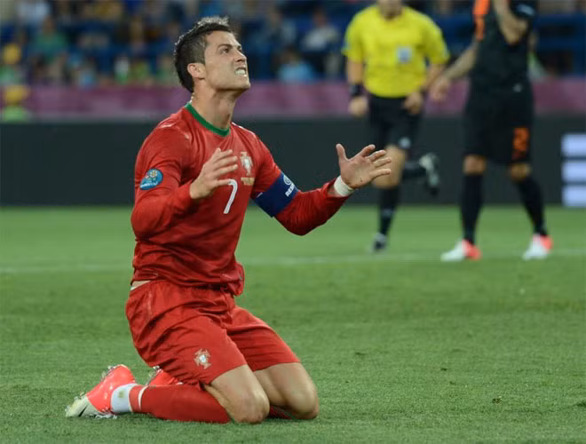 Niềm vui khôn tả của CR7.