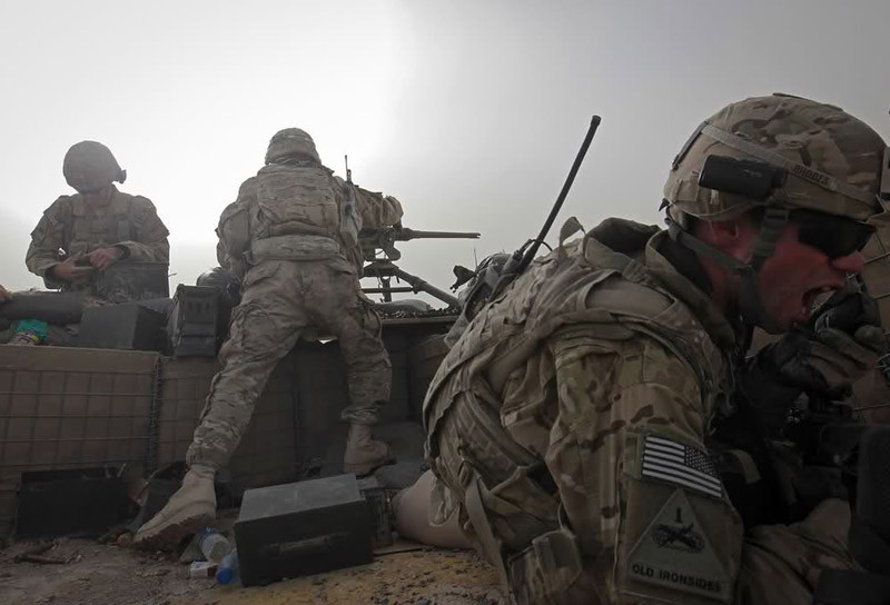 Afghanistan (25 tháng 5 năm 2012): Các binh sĩ Mỹ thuộc Tiểu đoàn 1, Trung đoàn 41 tại khu vực Kherwar thuộc tỉnh Logar Afghanistan. Afghanistan (25 tháng 5 năm 2012): Các binh sĩ Mỹ thuộc Tiểu đoàn 1, Trung đoàn 41 tại khu vực Kherwar thuộc tỉnh Logar Afghanistan.