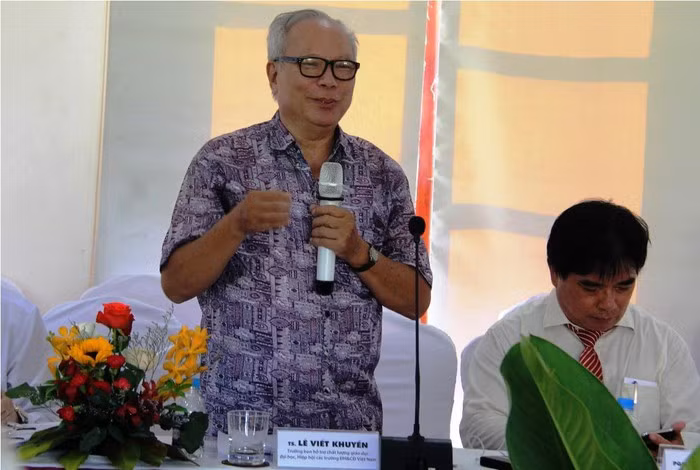 Tiến sĩ Lê Viết Khuyến (Ảnh:T.L)