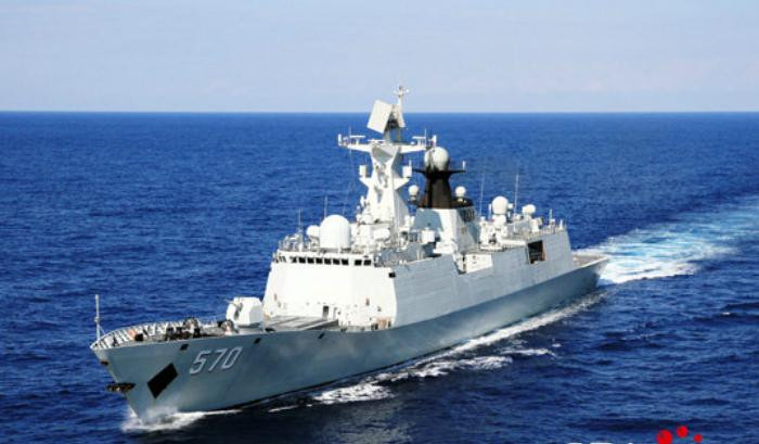 Tàu hộ vệ tên lửa Hoàng Sơn số hiệu 570 Type 054A Hạm đội Nam Hải, Hải quân Trung Quốc