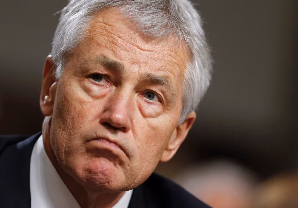 Bộ trưởng Quốc phòng Mỹ Chuck Hagel. Bộ trưởng Quốc phòng Mỹ Chuck Hagel.