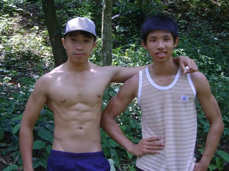 Nguyễn Cường và những hình ảnh trước khi đến với Gym (ảnh NVCC)