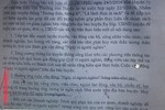 Công văn của huyện quy định cán bộ công nhân viên đóng 2 ngày lương ủng hộ người nghèo (Ảnh CTV)