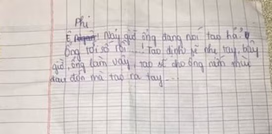 Cha mẹ bảo kê, nhà trường sợ nên học trò thế này với giáo viên. Thầy cô phải làm gì đây? (Ảnh thầy giáo cũng cấp)