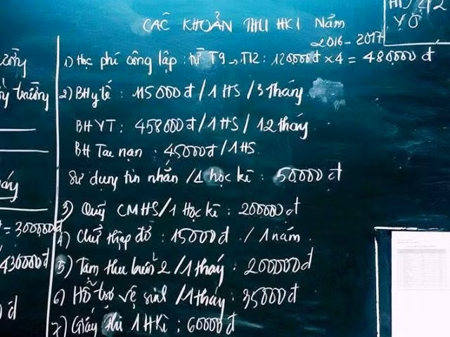 Các cuộc họp phụ huynh đầu năm ở nhiều trường chủ yếu là thông báo nộp tiền (Ảnh minh họa của Đài phát thanh- Truyền hình Thái Nguyên). Các cuộc họp phụ huynh đầu năm ở nhiều trường chủ yếu là thông báo nộp tiền (Ảnh minh họa của Đài phát thanh- Truyền hình Thái Nguyên).