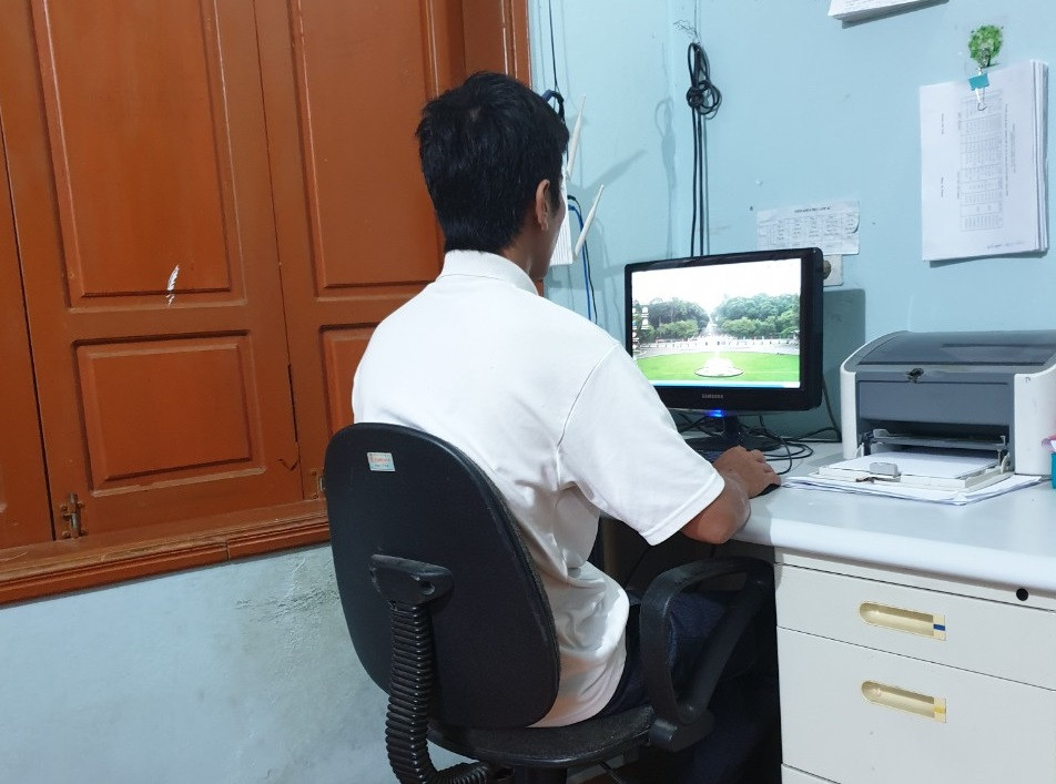 Thầy L.K.V xin từ chức để đi cai nghiện (Ảnh nhân vật cung cấp)