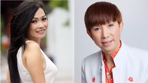 Ca sĩ Phương Thanh và Long Nhật