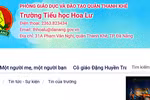 Phụ huynh phản ánh Trường tiểu học Hoa Lư có nhiều khoản thu không rõ ràng, thiếu minh bạch. Ảnh: AN Phụ huynh phản ánh Trường tiểu học Hoa Lư có nhiều khoản thu không rõ ràng, thiếu minh bạch. Ảnh: AN