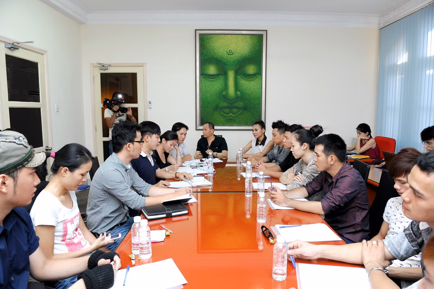 Hình ảnh họp báo chuẩn bị cho cuộc thi Siêu mẫu Việt Nam 2012 Hình ảnh họp báo chuẩn bị cho cuộc thi Siêu mẫu Việt Nam 2012