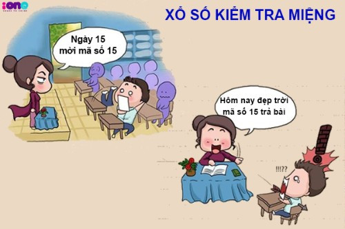 Minh họa kiểm tra miệng của Hoa Học Trò