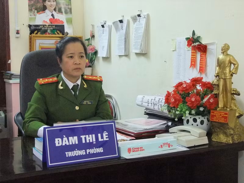 Gương sáng nữ cảnh sát điều tra phòng chống tội phạm ma túy ảnh 1