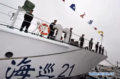 Tàu Hải tuần 21 là một trong những tàu Hải tuần trọng tải lớn, hiện đại "khuấy đục" Biển Đông