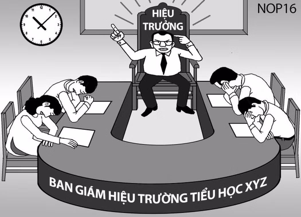 Hiệu trưởng lộng quyền trong nhà trường (Ảnh minh họa: NOP 16).