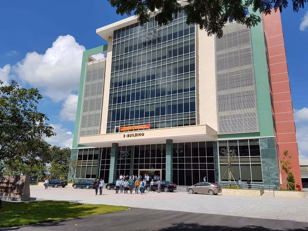 Nghề hàn của Trường Cao đẳng công nghệ quốc tế Lilama 2 được Hiệp hội Hàn Hoa Kỳ công nhận. Ảnh nguồn: Trường cao đẳng công nghệ quốc tế Lilama 2.