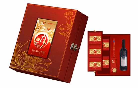 Hộp bánh Nguyệt Trương Tri Ngộ của Hữu nghị có giá 2.680.000 đồng.