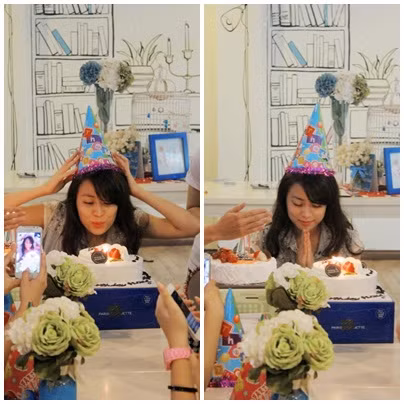 Cô đã có những hành động đáng yêu khiến fan vô cùng thích thú. Cô đã có những hành động đáng yêu khiến fan vô cùng thích thú.