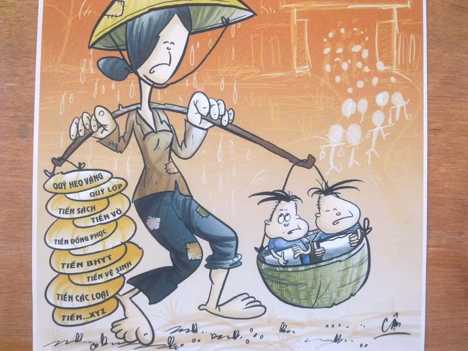 Tranh biếm họa báo chí: Nghiêng ngả chuyện đời qua từng nét vẽ ảnh 13 Tranh biếm họa báo chí: Nghiêng ngả chuyện đời qua từng nét vẽ ảnh 13