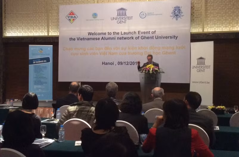 Thành lập mạng lưới cựu sinh viên Đại học Ghent tại Việt Nam nhằmtạo điều kiện cho việc giao lưu giữa các sinh viên Việt Nam và Bỉ Thành lập mạng lưới cựu sinh viên Đại học Ghent tại Việt Nam nhằmtạo điều kiện cho việc giao lưu giữa các sinh viên Việt Nam và Bỉ