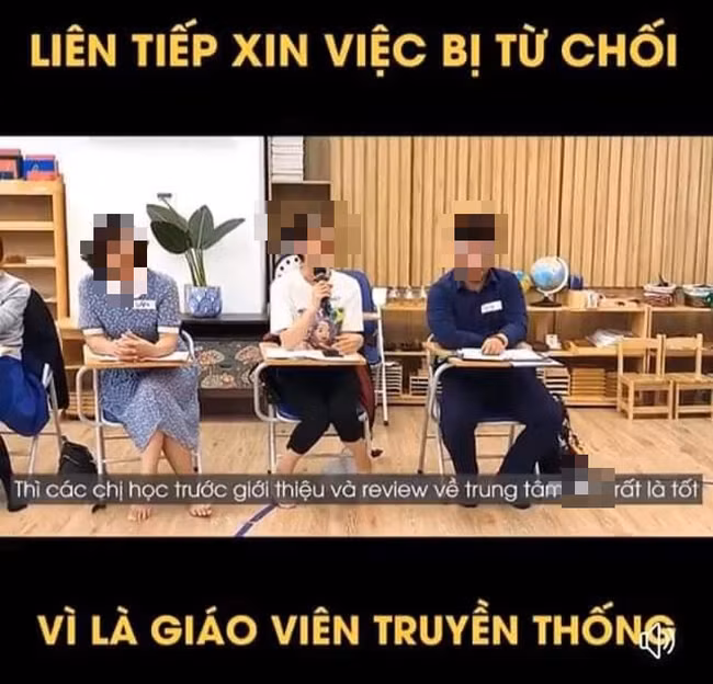 Video quảng cáo tuyển học viên của một Trung tâm đào tạo Montessori. Ảnh: Đình Hùng