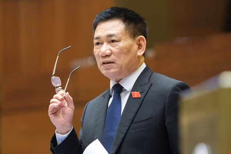 Bộ trưởng Bộ Tài chính Hồ Đức Phớc. (Ảnh: quochoi.vn).