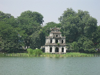 Tháp rùa cổ kính. Tháp rùa cổ kính.